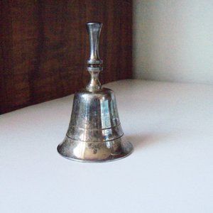 Vintage silver plated bell "Karen 1978" (#EV1178)